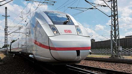 Unter Umständen ein teures Vergnügen: Fahrt mit dem ICE.