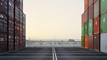 "Container Port #16" von Edward Burtynsky.