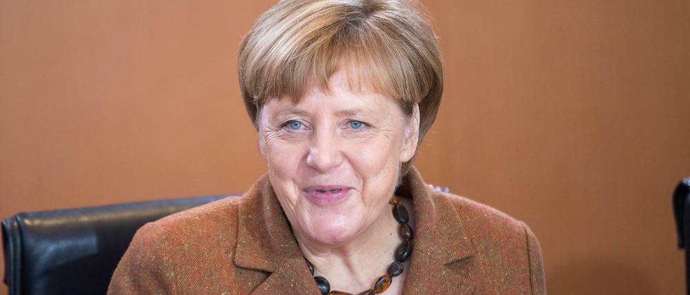 Bundeskanzlerin Angela Merkel (CDU).