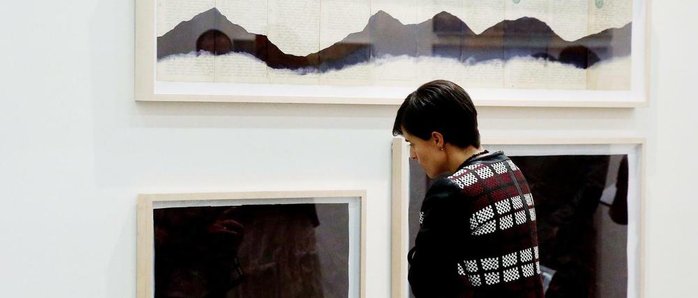 Eröffnung der International Art Fair of Bogota (ArtBo) am 26. Oktober 2016