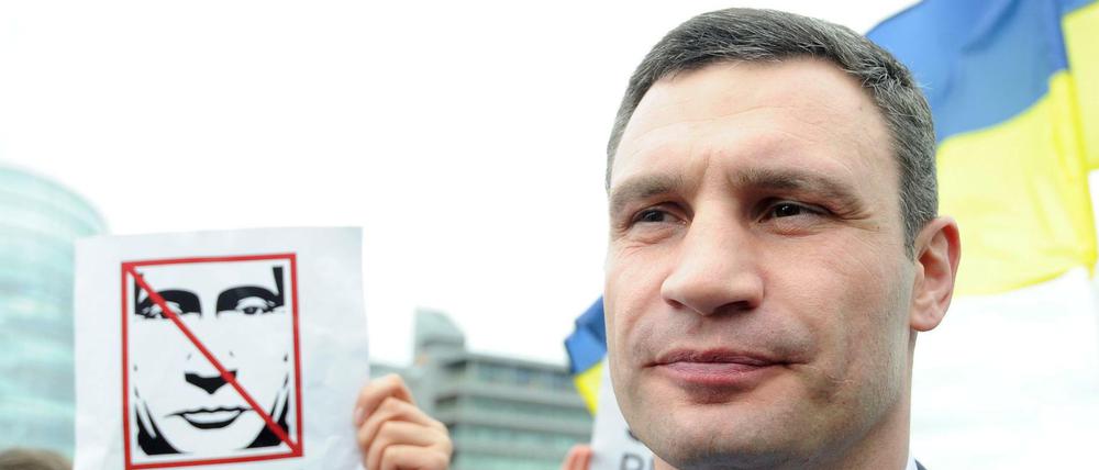 Vitali Klitschko, Bürgermeister von Kiew.