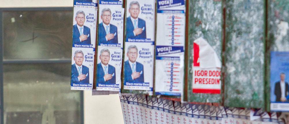 In Moldau wird am Sonntag gewählt.