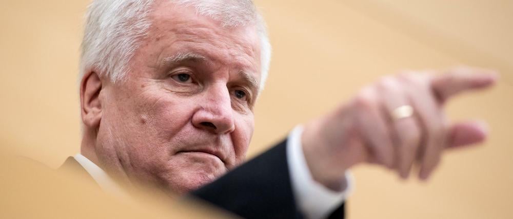 Der bayerische Ministerpräsident Horst Seehofer (CSU).