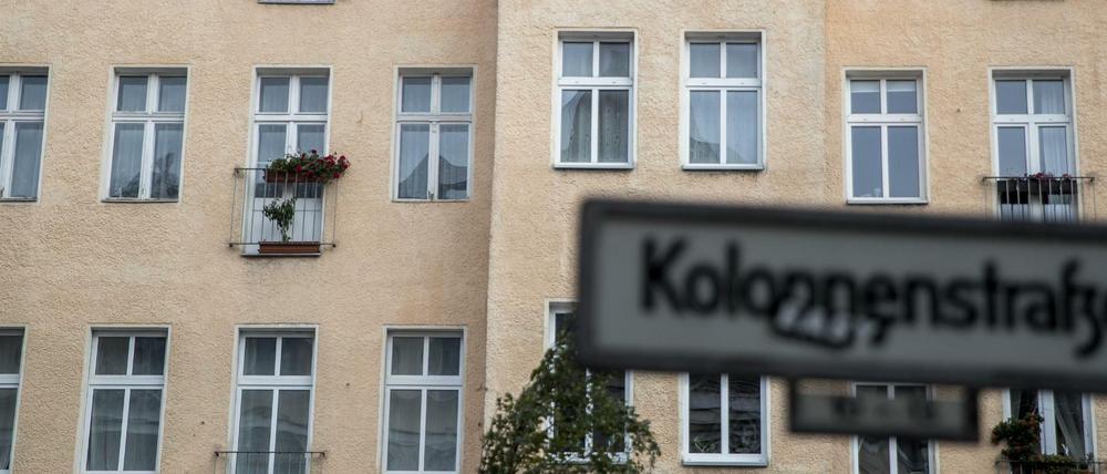 Der Terrorverdächtige wohnte seit einem Jahr in einem Hinterhaus in der Kolonnenstraße in Berlin-Schöneberg.