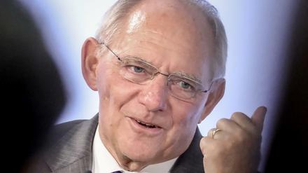 Bundesfinanzminister Wolfgang Schäuble (CDU).