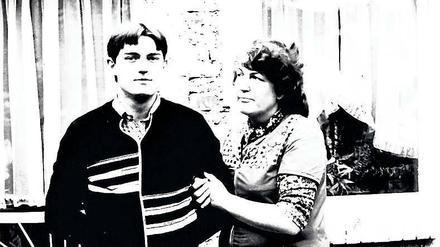 Michael Bittner und seine Mutter Irmgard in den 80er Jahren.
