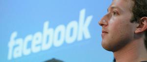 Facebook-Gründer Mark Zuckerberg. 