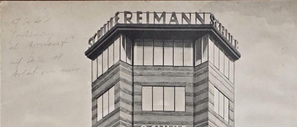 Prospekt der Berliner Kunstgewerbeschule Reimann