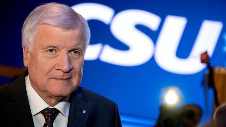 Horst Seehofer auf dem Parteitag der CSU im München.