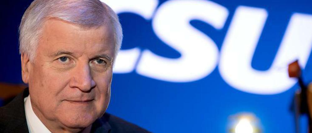 Horst Seehofer auf dem Parteitag der CSU im München.