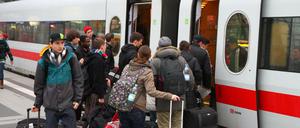 Offizielles Ziel der Deutschen Bahn ist eine Pünktlichkeitsquote von 80 Prozent im Fernverkehr.