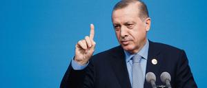 Recep Tayyip Erdogan verbat sich jede Einmischung in die türkische Politik.