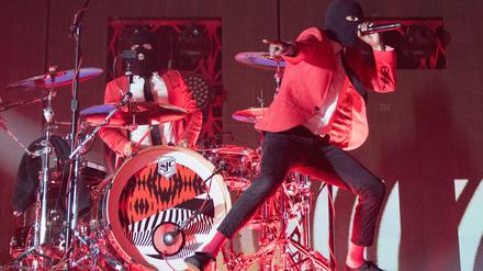 Tyler Joseph und Josh Dun vom US-amerikanischen Duo Twenty One Pilots.