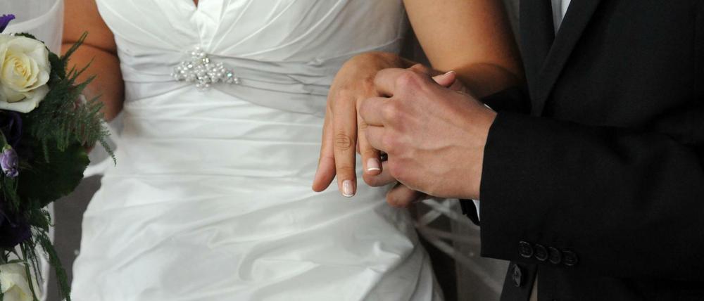 Momentan müssen sich Hochzeitspaare gedulden.
