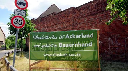 Streitpunkt Elisabeth-Aue. Im Nordosten sollen tausende Wohnungen entstehen. 