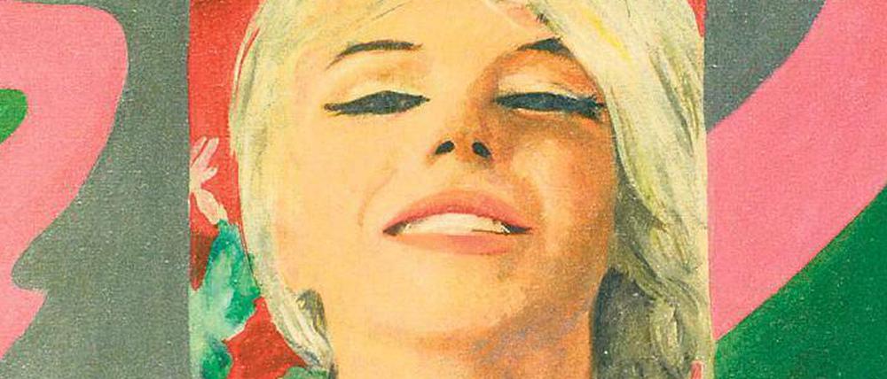 Nachruf auf Marilyn. „Colour Her Gone“ von Pauline Boty (1962, Detail). Foto: Museum