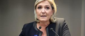 Die Chefin des Front National, Marine Le Pen.