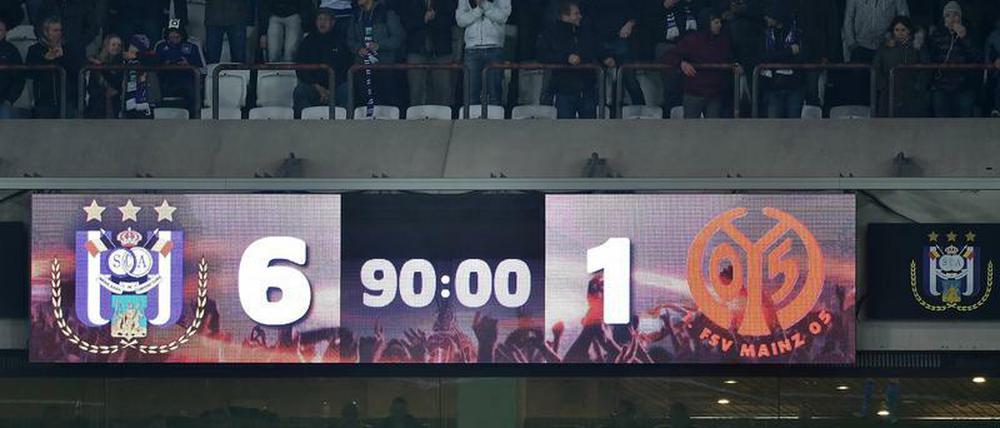 So sah das aus. Unschöne Zahlen für Mainz.
