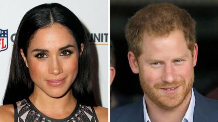 Die US-Schauspielerin Meghan Markle und der britische Prinz Harry.