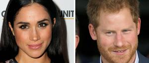 Die US-Schauspielerin Meghan Markle und der britische Prinz Harry.