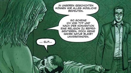 Mathematik und Magie. In "Providence" finden sich zahlreiche Zitate aus Lovecrafts "Träume im Hexenhaus". 