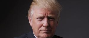 Donald Trump, bald Präsident der Vereinigten Staaten von Amerika. 