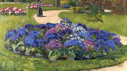 Röslers „Das blaue Beet“ von 1905. 