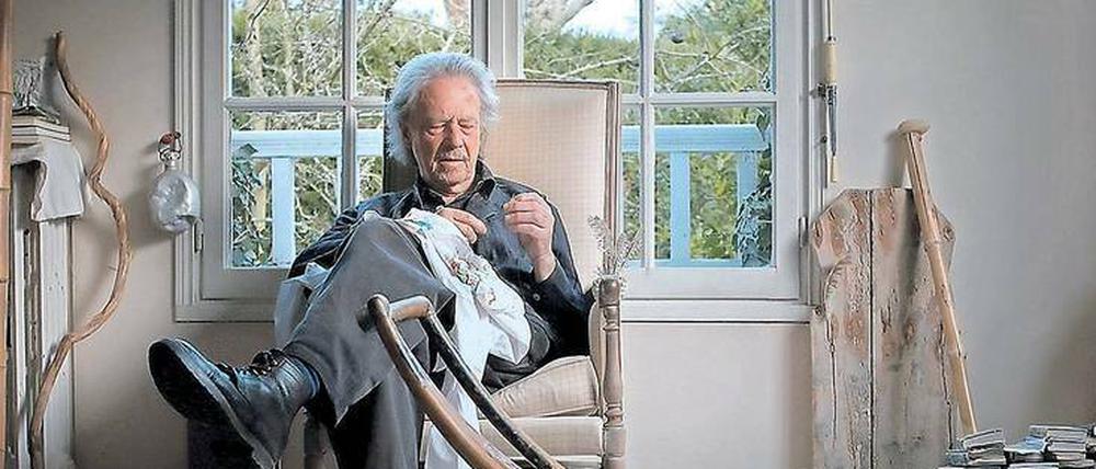 Stickarbeiter. Der Österreicher Peter Handke beim Einfädeln großer Dinge. 