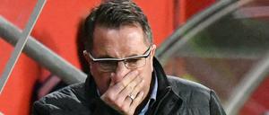 Trainer Markus Kauczinski musste nach der 0:2 Niederlage gegen Augsburg seine Entlassung in Ingolstadt befürchten.