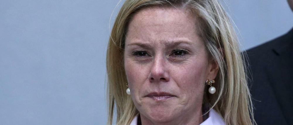 Nach dem Schuldspruch: Christies Ex-Mitarbeiterin Bridget Anne Kelly.