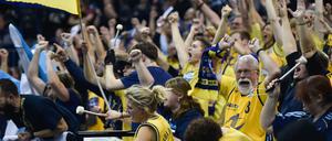 Die Alba-Fans mussten lange bangen gegen Hagen.