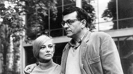  Peter Weiss und seine Frau Gunilla Palmstierna