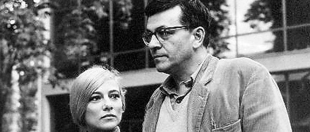  Peter Weiss und seine Frau Gunilla Palmstierna