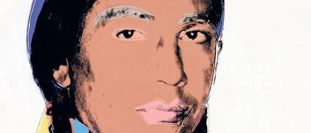 Teil der Teheraner Sammlung: „The American Indian“ von Andy Warhol.