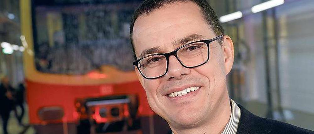 S-Bahnchef Peter Buchner rechnet mit weniger Fahrgästen nach Potsdam.