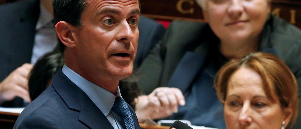 Frankreichs Regierungschef Manuel Valls.