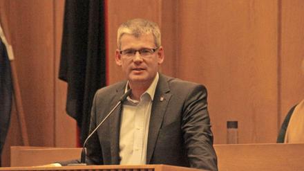 Helmut Kleebank erhielt volle Unterstützung seiner Parteigenossen.