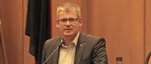 Helmut Kleebank erhielt volle Unterstützung seiner Parteigenossen.
