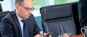 Auf allen Kanälen. Justizminister Heiko Maas ist sowohl auf Twitter als auch auf Facebook sehr aktiv. 