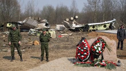 Am 10. April 2010 stürzte Präsidentenmaschine mit 96 Menschen an Bord im russischen Smolensk ab.