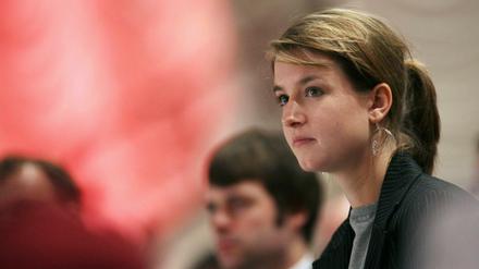 Franziska Drohsel (hier im Jahr 2007) hat es gerade schwer in Steglitz-Zehlendorf.