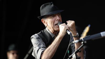 Leonard Cohen 2008 beim International Festival of Beincassim.