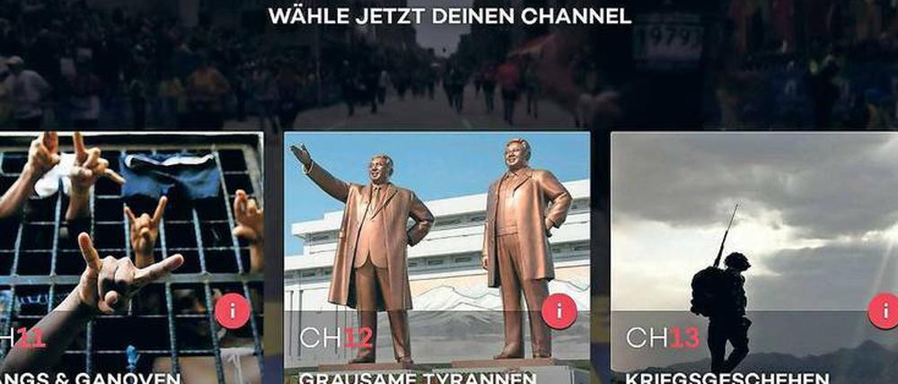Durchs Quazer-Programm gewischt. Der Kanal „Gangs & Ganoven“ gehört zu den beliebtesten Rubriken.