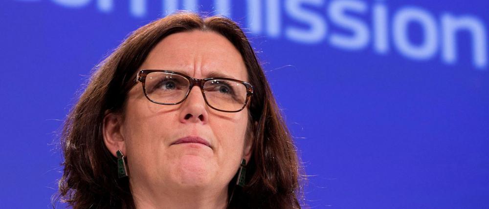 Die EU-Handelskommissarin Cecilia Malmström erwartet eine Unterbrechung der TTIP-Freihandelsgespräche.