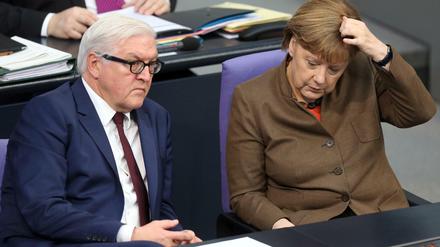Steinmeier wird Kandidat für das höchste Amt im Staat - das könnte Merkel noch einiges Kopfzerbrechen bereiten.
