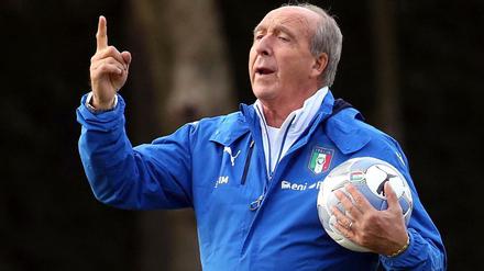 Italiens Nationaltrainer Giampiero Ventura.