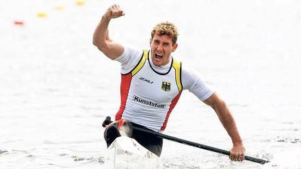 Besser als nichts. Sebastian Brendel ist einer von zehn Spitzensportlern, die von der Sportlotterie gefördert werden. Der dreimalige Kanu-Olympiasieger erhält 500 Euro pro Monat.