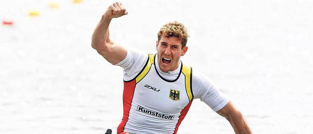 Besser als nichts. Sebastian Brendel ist einer von zehn Spitzensportlern, die von der Sportlotterie gefördert werden. Der dreimalige Kanu-Olympiasieger erhält 500 Euro pro Monat.