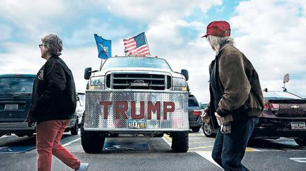 Hochmotorisiert. Trump wirft dem US-Autobauer Ford vor, Arbeitsplätze ins Ausland verlagert zu haben. Künftig sollen die Wagen in den USA gebaut werden. 