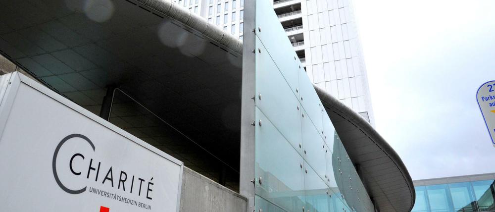 Charité-Campus in Mitte. Dort hatten zuletzt die Beschäftigten der Tochterfirma CFM protestiert.